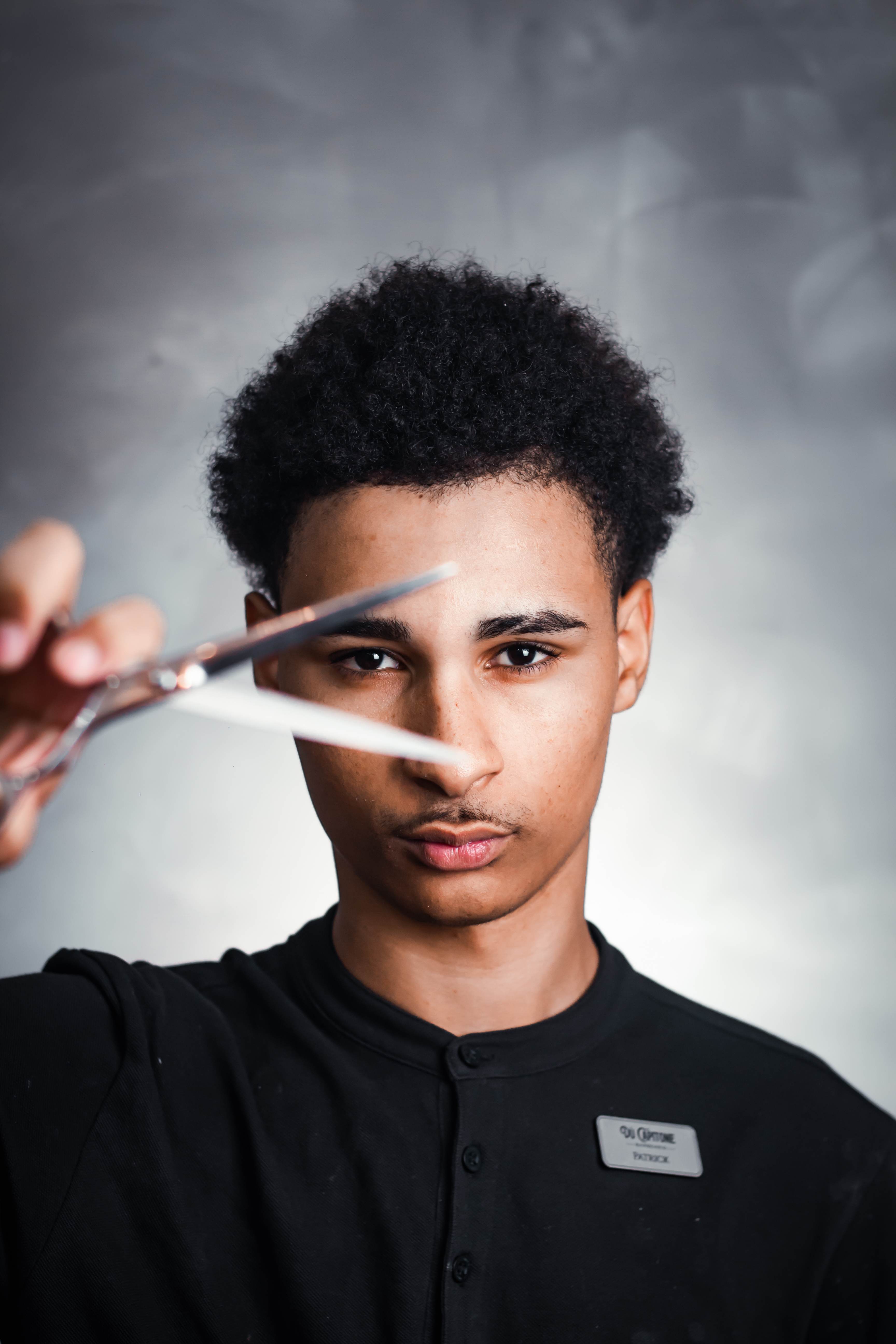 Retrato profissional barbeiro